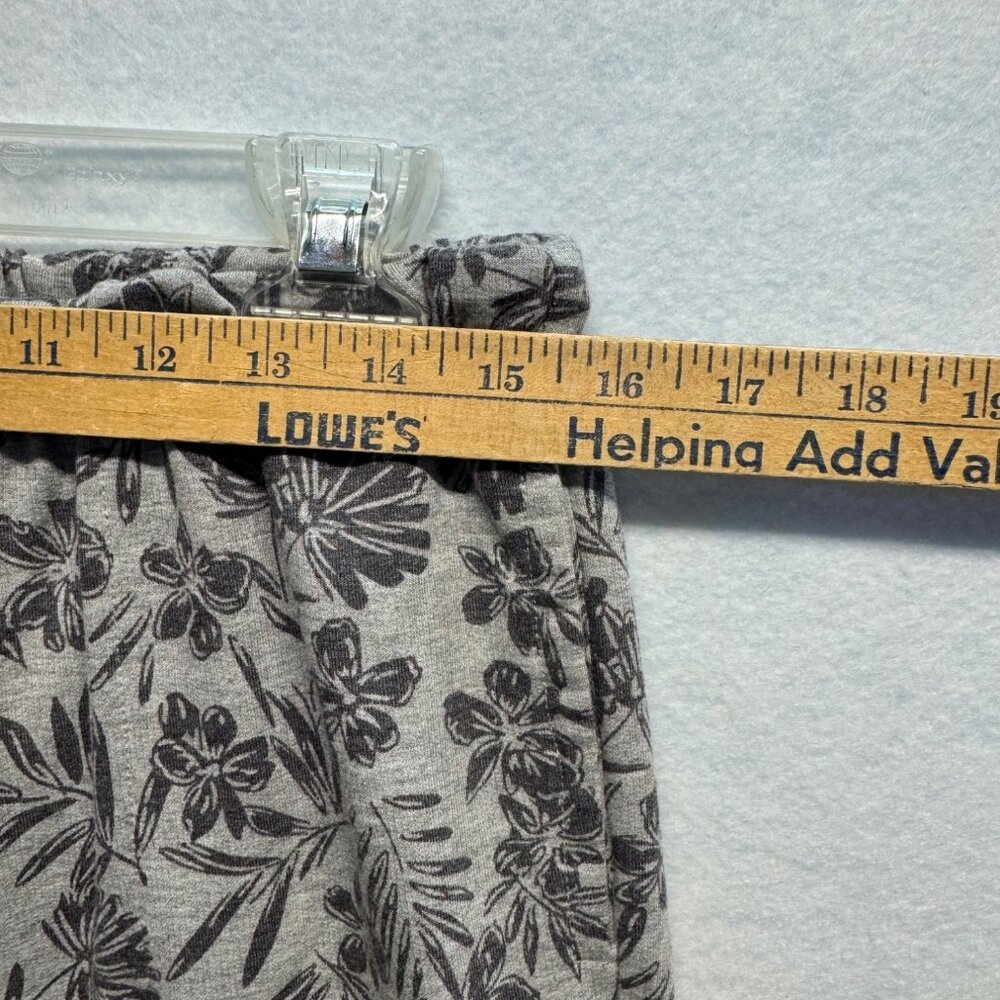 Cuddl Duds Womens Floral Print Drawstring Lounge Pants M Polyester Rayon Blend - Picture 4 of 8